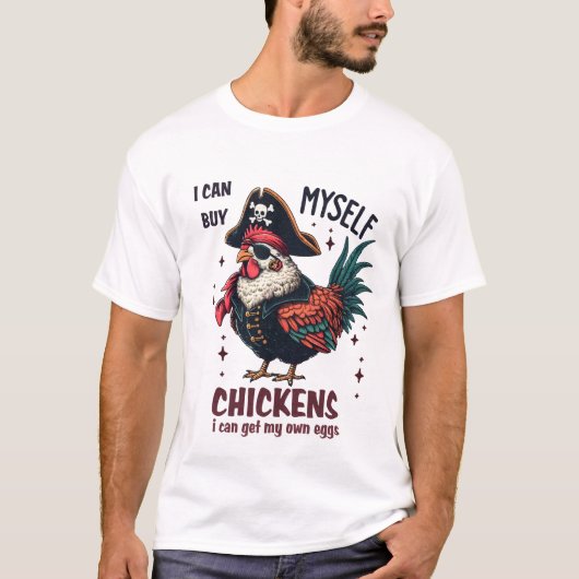 Witty Animal Quotes T - Shirt (Vorderseite)