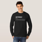 Witty Botanist bedeutet Langschläfchen T-Shirt (Vorne ganz)