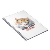 Witty Cat Quote Geschenke, Mütter Tag Notizblock (Rechte Seite)