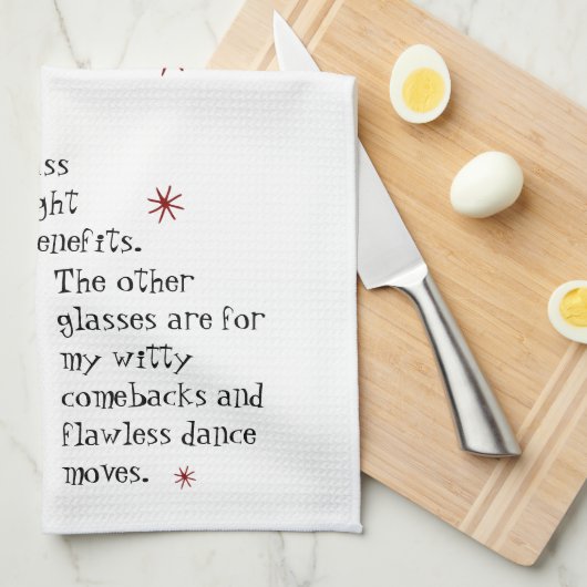 Witty Comebacks Weine Zitat Black Cat Geschirrtuch (Viertel Falte)