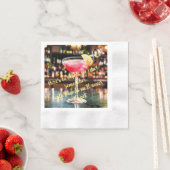 Witty Cosmo Cocktail Napkins Serviette (Beispiel)