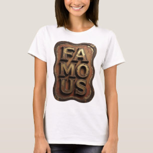 Witty Gold Berühmt Grafikdesign T-Shirt