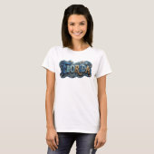 Witty Gold FLORIDA Slogan T-Shirt (Vorne ganz)