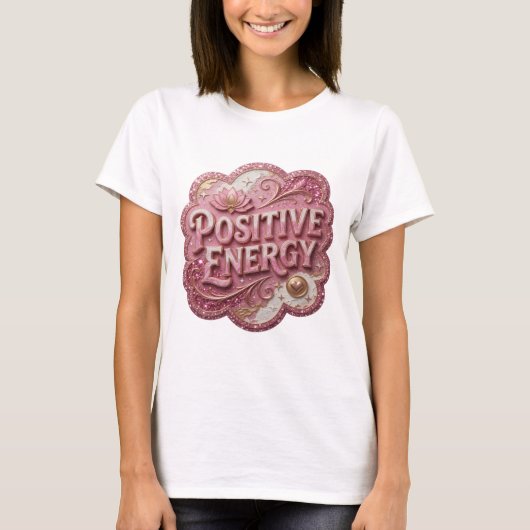 Witty Gold POSITIVE ENERGY T-Shirt (Vorderseite)