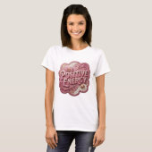 Witty Gold POSITIVE ENERGY T-Shirt (Vorne ganz)