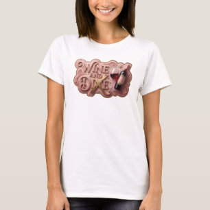 Witty Gold WINE AND DIXE Druck T-Shirt