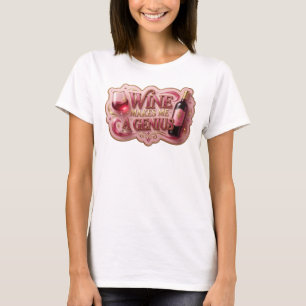 Witty Gold WINE MACHT MICH ZUM GENIE Custom Tee