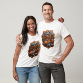 Witty Gray ALWAYS FOCUSED Textdesign T-Shirt (Unisex)