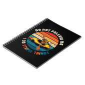 Witty Kayaker Funny Kayaking Spaß Wassersport Notizblock (Linke Seite)