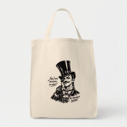 Witty Lord Karikatur  Tragetasche (Vorne)