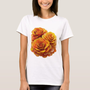 Witty Orange ORANGE ROSEN UND MÜNZEN Zitat-Design T-Shirt