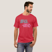 Witty Wordplay Wonderland T-Shirt (Vorne ganz)