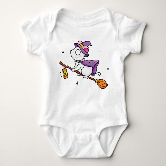 Wittzstunde Baby Strampler (Vorderseite)