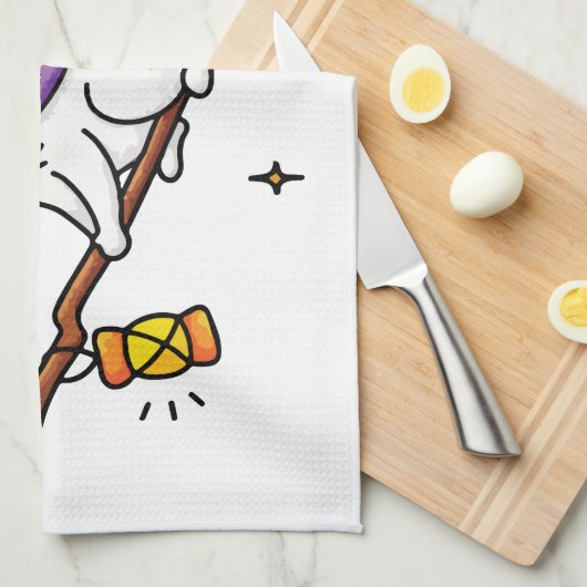 Wittzstunde Geschirrtuch (Viertel Falte)