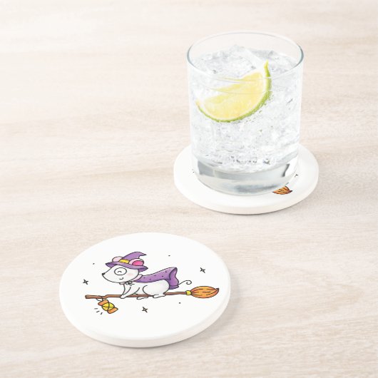 Wittzstunde Getränkeuntersetzer (Seite)