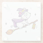 Wittzstunde Glasuntersetzer (Rückseite)