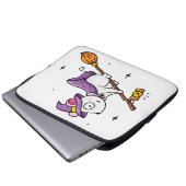 Wittzstunde Laptopschutzhülle (Vorne Knopf)