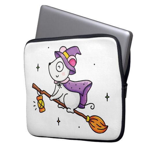 Wittzstunde Laptopschutzhülle (Vorderseite Links)