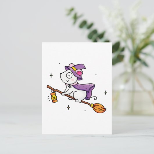 Wittzstunde Postkarte (Stehend Vorderseite)