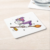 Wittzstunde Rechteckiger Pappuntersetzer (angewinkelt)