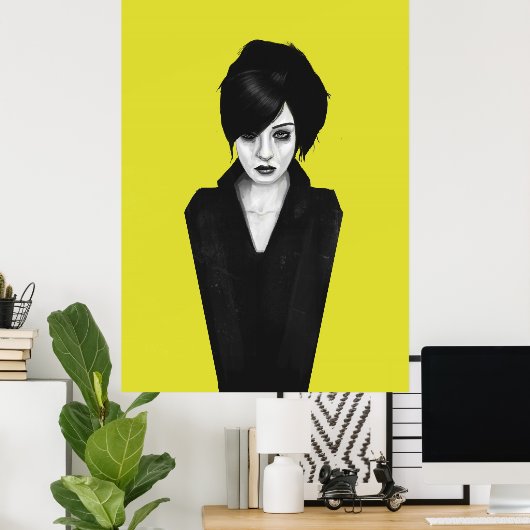 Witwe Poster (Heimbüro)