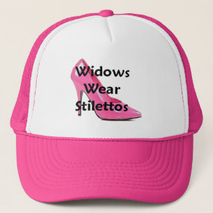 Witwen-Abnutzungs-Stilett-offizielles Logo Truckerkappe