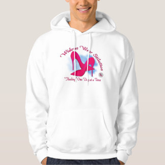 Witwen-Abnutzungs-Stilett-vorderes Drucken Hoodie