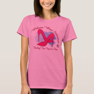 Witwen-Abnutzungs-Stilette T-Shirt
