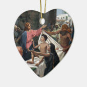 Witwen Keramikornament (Links)