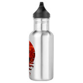 WITZ AUF ROTEN MOON EDELSTAHLFLASCHE (Rechts)