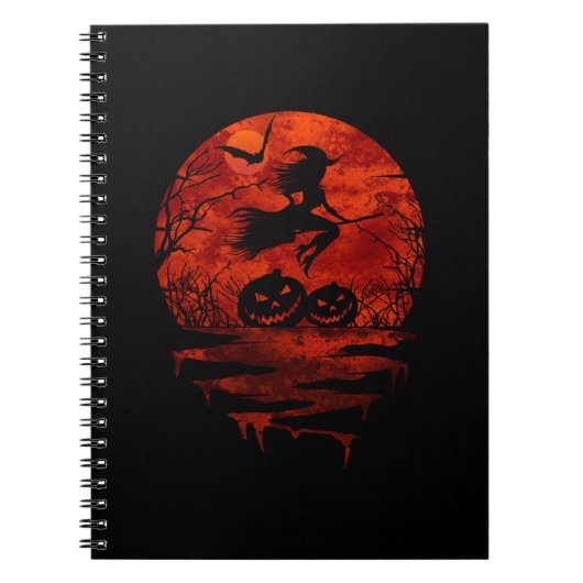 WITZ AUF ROTEN MOON NOTIZBLOCK (Vorderseite)