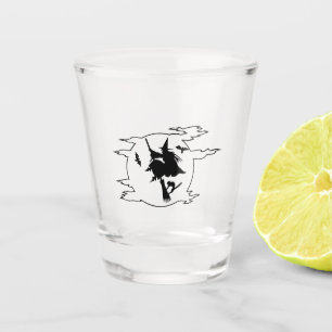 WITZ AUF SHOT GLASS SCHNAPSGLAS