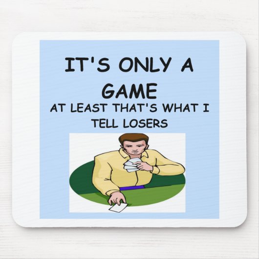 Witz für Sieger! Mousepad (Vorne)