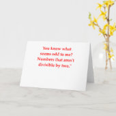 Witz Karte (Gelbe Blume)