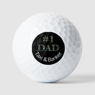 Witz Nr. 1 Vater Personalisierter Vatertag Golfball