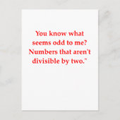 Witz Postkarte (Vorderseite)