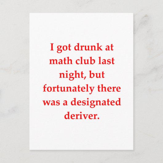 Witz Postkarte (Vorderseite)