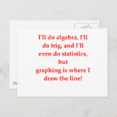 Witz Postkarte (Vorne/Hinten)