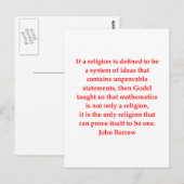 Witz Postkarte (Vorne/Hinten)