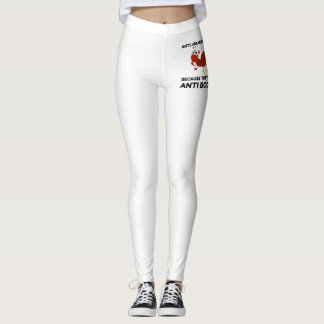 WITZ ÜBER AMEISEN GESUND ANTIKÖRPER CARTOON LEGGINGS