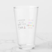 Witz über das Verbot von Dingen, grafische Kunst W Glas (Rückseite)