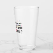 Witz über das Verbot von Dingen, grafische Kunst W Glas (Links)