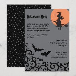 Witz- und MondHalloween Adult Kostüm Party Flederm Einladung