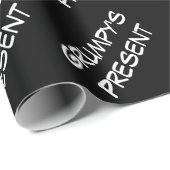 Witz-Weihnachten Geschenkpapier (Rolleneckpunkt)