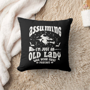 Witze, die annimmt, ich sei nur ein Spaß der Alten Kissen