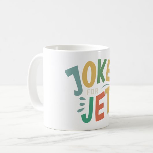 Witze für Jets Kaffeetasse (Vorderseite Links)