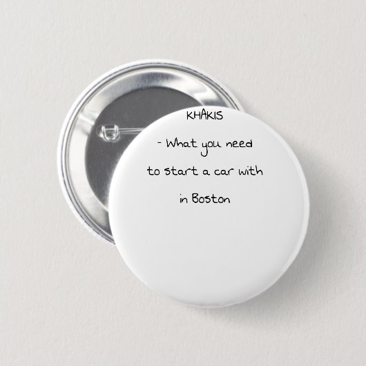 Witze von Boston Button (Vorne & Hinten)
