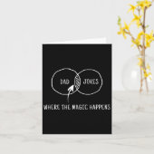 Witze, wo die Magie passiert Karte (Gelbe Blume)