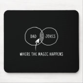 Witze, wo die Magie passiert Mousepad (Vorne)