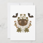 Witzen Vine Halloween Pumpkin Einladung (Vorderseite)